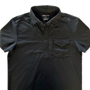 Kenneth Cole Classic Black Polo Shirt